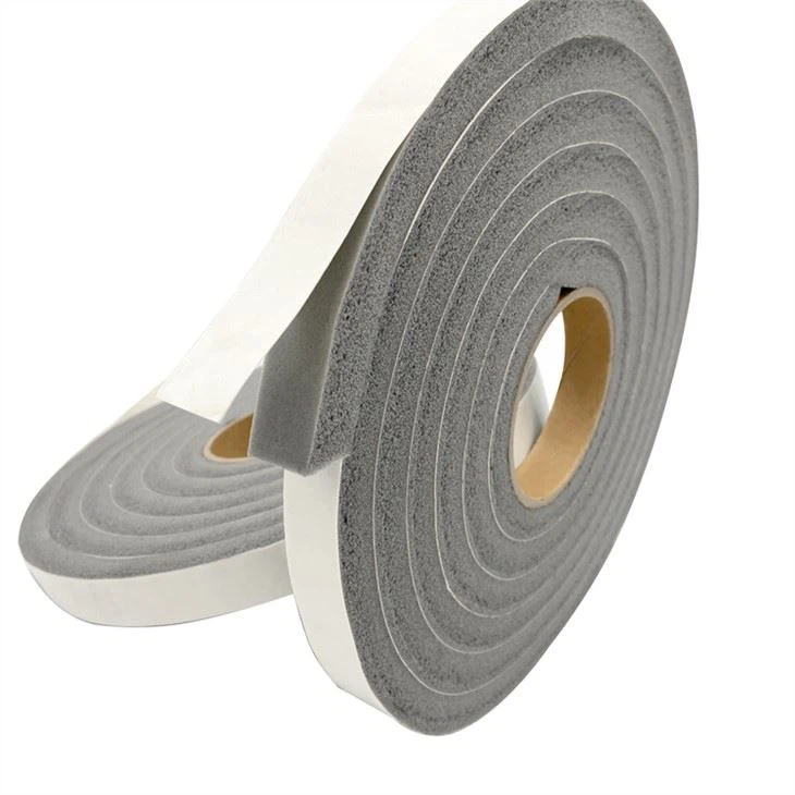 Gray Window Seal Foam Strip Tape
